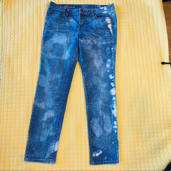 Ann Taylor Modern Slim Denim Jeans 12 - Picture 5 of 8